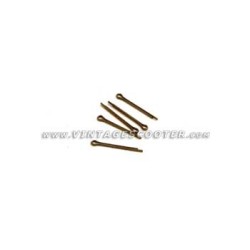 Jeu de 5 goupilles fendues 1x12 pour axes de serre cable de frein